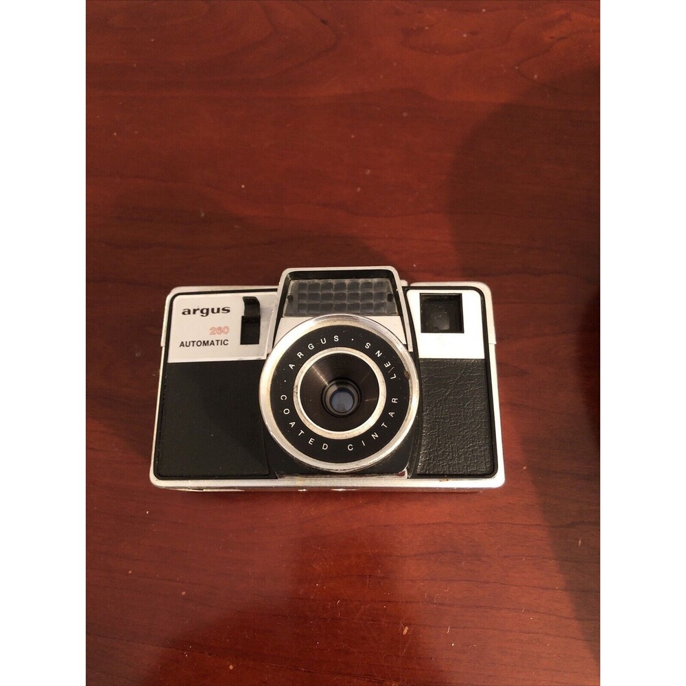 Vintage Argus 260 Automatic Film Camera with Leather protective cover